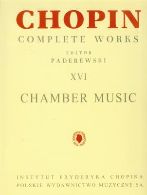 Okładka książki Utwory kameralne CW XVI Chopin