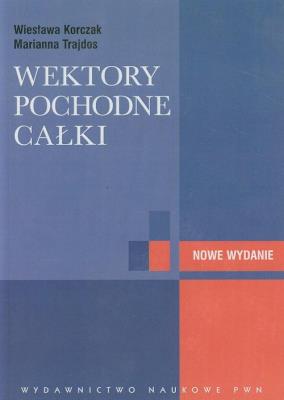 Okładka książki Wektory pochodne całki