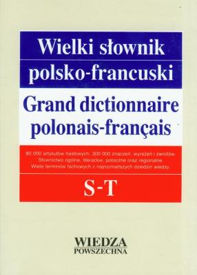 Opakowanie Wielki słownik polsko-francuski t.4
