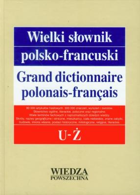 Opakowanie Wielki słownik polsko-francuski tom 5 U-Ż