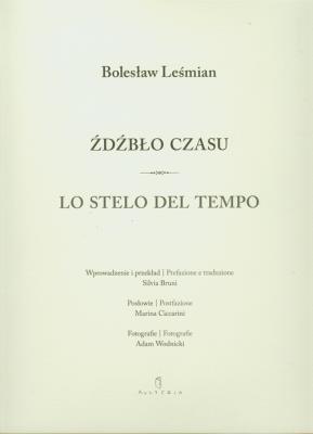 Źdźbło czasu / Lo stelo del tempo. Autor: Bolesław Leśmian. SmakLiter.pl Okładka książki Źdźbło czasu / Lo stelo del tempo