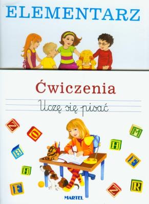 Elementarz + ćwiczenia PAKIET. Autor: Sarna Katarzyna, Zalewska Anna M.. SmakLiter.pl Okładka książki Elementarz + ćwiczenia PAKIET