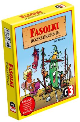 Fasolki - rozszerzenie G3. Autor: Rosenberg Uwe. SmakLiter.pl Okładka książki Fasolki - rozszerzenie G3