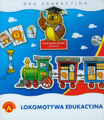 Okładka książki Gra - Lokomotywa edukacyjna ALEX
