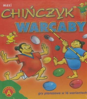 Okładka książki Gra - Maxi chińczyk. Warcaby ALEX