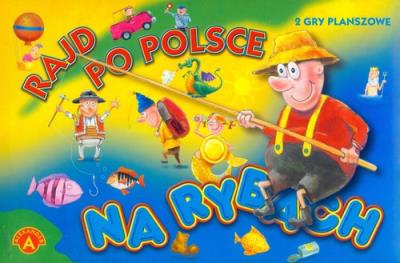 Opakowanie Gra - Rajd po Polsce. Na rybach ALEX