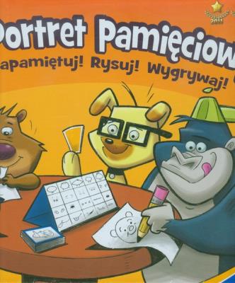 Okładka książki Gra - ThinkFun Portret pamięciowy