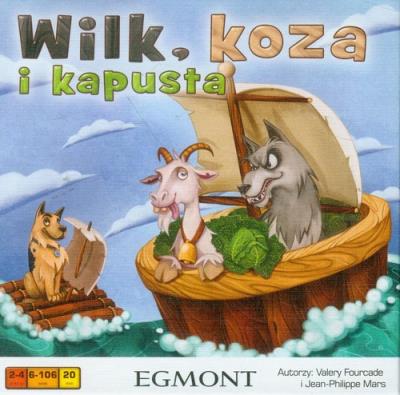 Okładka książki Gra - Wilk, koza i kapusta