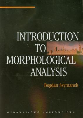 Okładka książki Introduction to morphological analysis