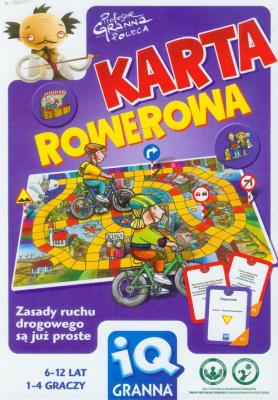 Okładka książki IQ Karta rowerowa GRANNA