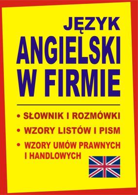 Język angielski w firmie TW. Autor: Gordon Jacek. SmakLiter.pl Okładka książki Język angielski w firmie TW