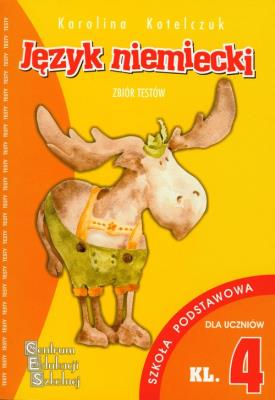 Okładka książki Język niemiecki - testy SP 4 CES WZ