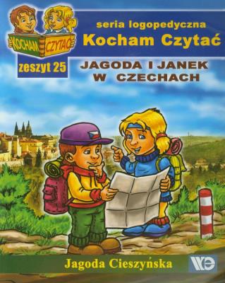 Kocham czytać zeszyt 25. Jagoda i Janek w Czechach. Autor: Cieszyńska Jagoda. SmakLiter.pl Okładka książki Kocham czytać zeszyt 25. Jagoda i Janek w Czechach