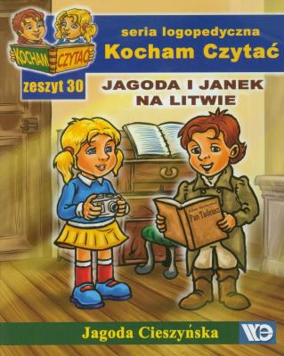 Kocham czytać zeszyt 30. Jagoda i Janek na Litwie. Autor: Cieszyńska Jagoda. SmakLiter.pl Okładka książki Kocham czytać zeszyt 30. Jagoda i Janek na Litwie