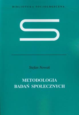Okładka książki Metodologia badań społecznych