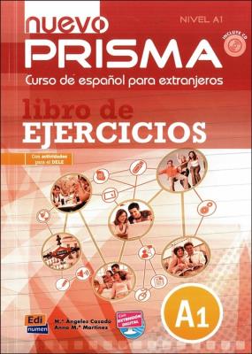 Nuevo Prisma nivel A1 ćwiczenia + CD EDI-NUMEN. Autor: Angeles Cosado M., Martinez Anna M.. SmakLiter.pl Okładka książki Nuevo Prisma nivel A1 ćwiczenia + CD EDI-NUMEN