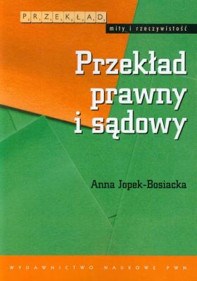 Okładka książki Przekład prawny i sądowy
