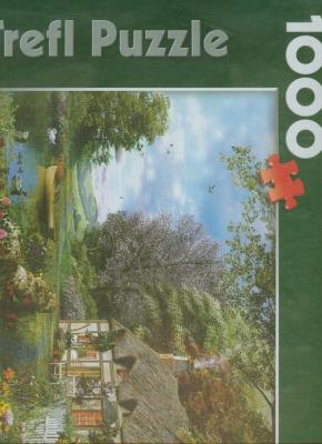 Okładka książki Puzzle 1000 Urączy zakątek TREFL