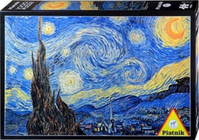 Okładka książki Puzzle 1000 - Van Gogh, Gwiaździsta noc PIATNIK