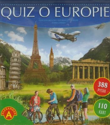 Okładka książki Quiz o Europie ALEX