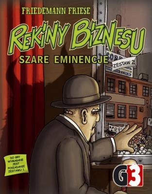Okładka książki Rekiny biznesu - Szare eminencje