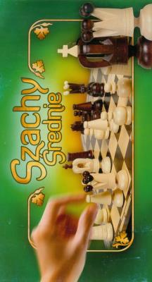 Szachy Średnie drewniane. Wydawca: Rafał Magiera. SmakLiter.pl Opakowanie Szachy Średnie drewniane