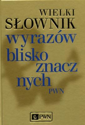 Okładka książki Wielki słownik wyrazów bliskoznacznych PWN