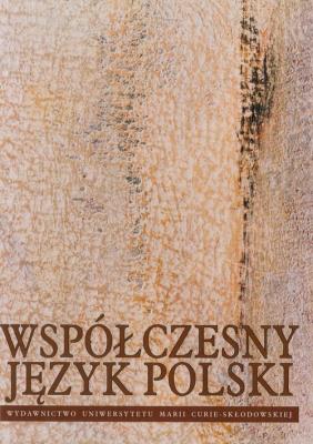 Współczesny język polski. Autor: Jerzy Bartmiński (red.). SmakLiter.pl Okładka książki Współczesny język polski
