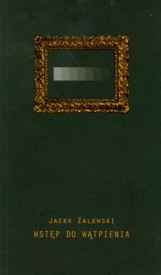 Okładka książki Wstęp do wątpienia