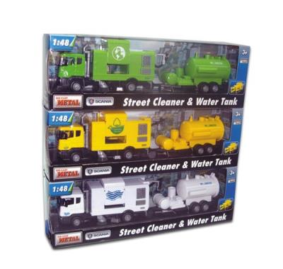 Okładka książki Zamiatarka z przyczepą 1:48