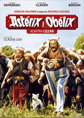 Okładka książki Asterix i Obelix kontra Cezar