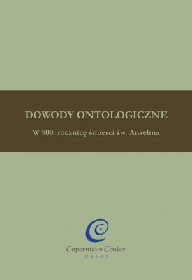 Okładka książki Dowody ontologiczne