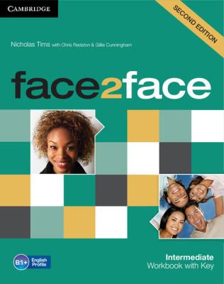 face2face 2ed Intermediate Workbook with key. Autor: Tims Nicholas, Redston Chris. SmakLiter.pl Okładka książki face2face 2ed Intermediate Workbook with key