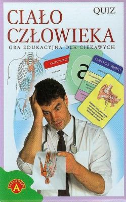 Okładka książki Gra - Ciało człowieka. Quiz mini ALEX