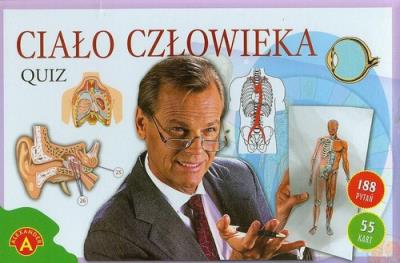 Gra - Ciało człowieka. Quiz. Autor:   Praca zbiorowa. SmakLiter.pl Okładka książki Gra - Ciało człowieka. Quiz