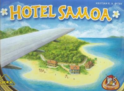 Gra - Hotel Samoa AXEL. Autor: Ostby Kristian R.A.. SmakLiter.pl Okładka książki Gra - Hotel Samoa AXEL
