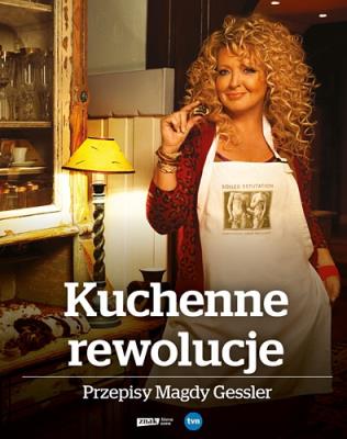 Kuchenne rewolucje. Autor: Magda Gessler. SmakLiter.pl Okładka książki Kuchenne rewolucje