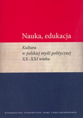 Okładka książki Nauka edukacja