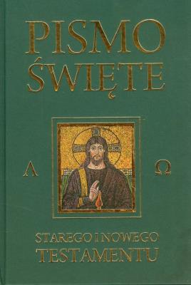 Pismo Święte Starego i Nowego Testamentu zielone. Autor: ks. bp Kazimierz Romaniuk. SmakLiter.pl Okładka książki Pismo Święte Starego i Nowego Testamentu zielone