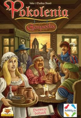 Pokolenia Gospoda HOBBITY. Autor: Brand Inka, Brand Markus. SmakLiter.pl Okładka książki Pokolenia Gospoda HOBBITY