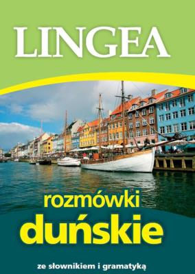 Okładka książki Rozmówki duńskie ze słownikiem i gramatyką Lingea