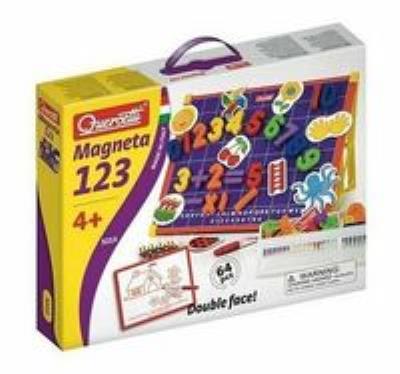 Tablica magnetyczna z cyferkami. Wydawca: Quercetti. SmakLiter.pl Opakowanie Tablica magnetyczna z cyferkami