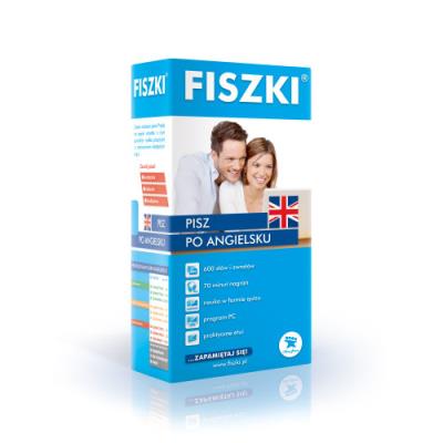 Angielski. Fiszki - Pisz po angielsku w.2013. Autor: Opracowanie zbiorowe. SmakLiter.pl Okładka książki Angielski. Fiszki - Pisz po angielsku w.2013