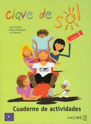 Okładka książki Clave de Sol 3 Cuaderno de actividades