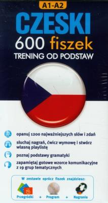 Okładka książki Czeski. 600 fiszek. Trening od podstaw