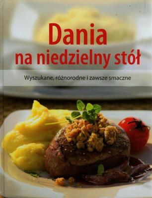 Okładka książki Dania na niedzielny stół