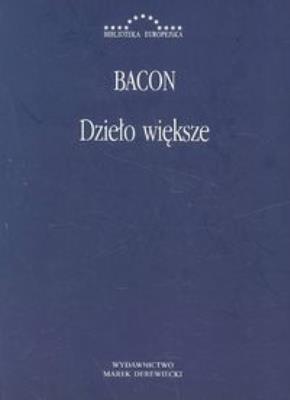 Dzieło większe. Autor: Roger Bacon. SmakLiter.pl Okładka książki Dzieło większe