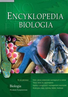Encyklopedia szkolna - biologia GREG. Autor: pod redakcją Agnieszki Nawrot. SmakLiter.pl Okładka książki Encyklopedia szkolna - biologia GREG