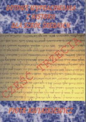 Okładka książki Gotowe wypracowania z historii dla szkół średnich