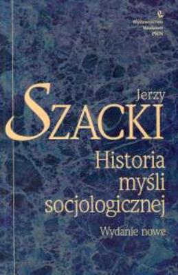 Okładka książki Historia myśli socjologicznej